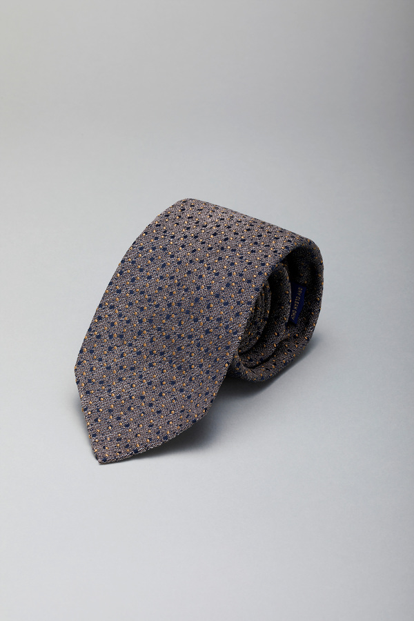 SGHEVIT Vintage Silk Spot Tie